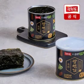광천김 명작 재래 캔김 30g x 5캔 13,920원
