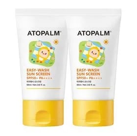 아토팜 이지워시 선스크린 60ml 2개(+10ml 2개) 22,230원 무배