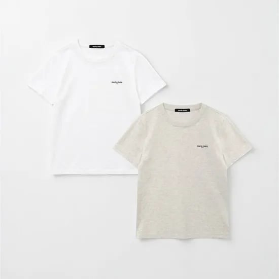 마리끌레르 클래식 로고 레귤러핏 반팔티 2장 18,820원 무배