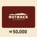 아웃백 디지털상품권 5만원권 46250원