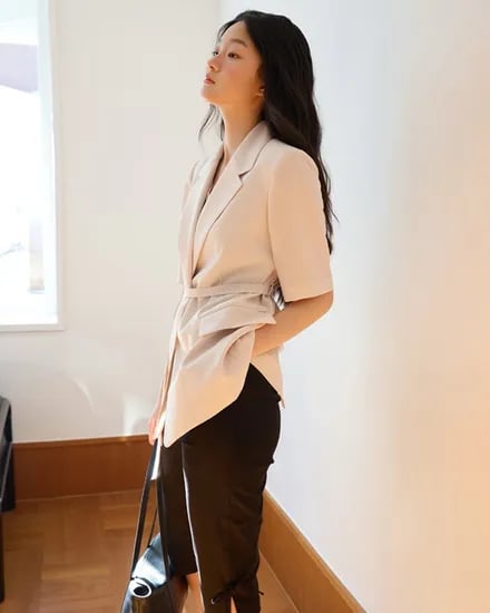 르샵 데일리 워싱 데님 플리츠 큐롯 팬츠 20,950원 3,000g