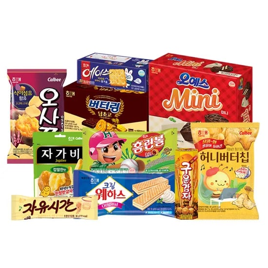 해태 2026 BEST 10종 과자선물세트