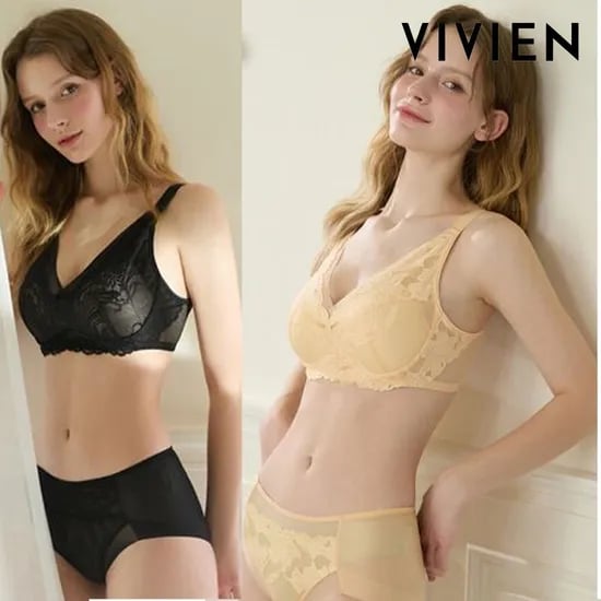 비비안 슬림핏 브라팬티세트 모델명: 20980 색상: 다양 수량: 1세트