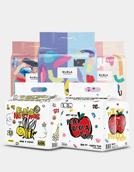 오로라기저귀 썸머기저귀모음전 스킨핏4팩 26,950원