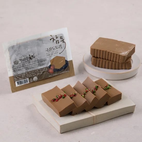 지리산묵가 국산도토리 참묵 400g 3팩