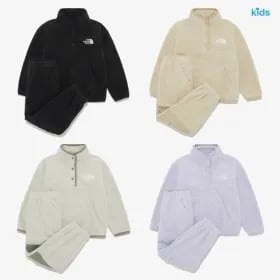 노스페이스 키즈 파인콘 플리스 상하세트