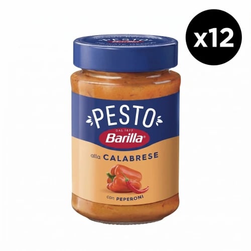 풀무원 바릴라 페스토 깔라브레제 파스타소스 190g x 12병