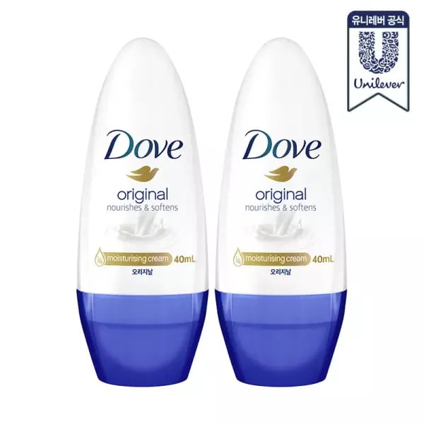 도브 데오드란트 롤온 오리지널 40ml 2개 5,950원