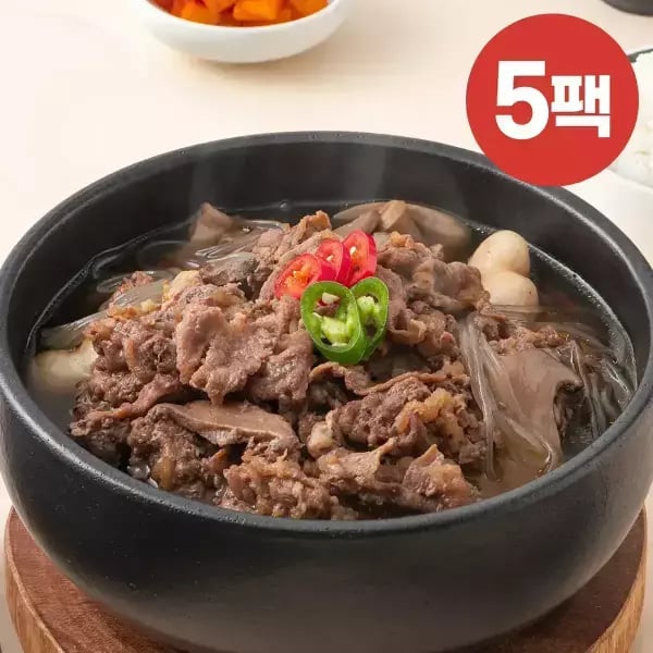 미스타셰프 버섯뚝배기불고기 400g x 5팩