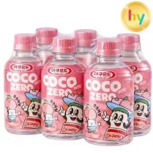 떠리몰 한국아쿠르트 코코바이트 제로 복숭아맛/야쿠르트맛 280ml*6개입  2개이상 구매가능 7980~ 26.06.16.~