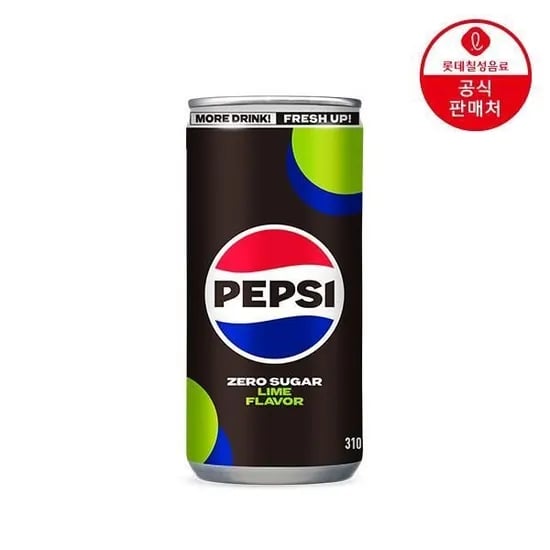 펩시콜라 제로슈가 라임 310ml 24캔 16,590원(무배)
