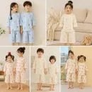 탑텐키즈 쿄니 뱀부 7부 라운지 셋트 10,220원