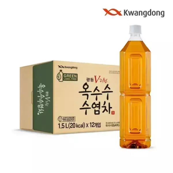 광동 옥수수수염차 무라벨 1.5L 12입 14,990원