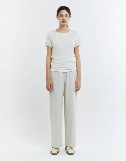 NEW 나일론 스판 와이드 밴딩팬츠 24700원