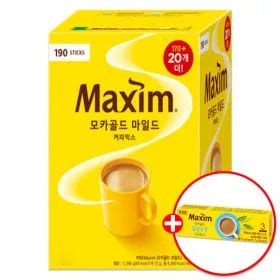 맥심모카골드190T 외 다양 제로슈거3T 26개