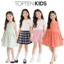 탑텐키즈 여아 체크 원피스 스커트 8개, 8,630원