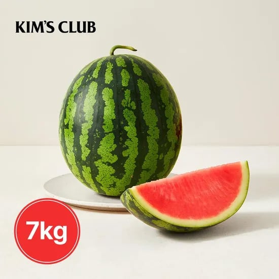 12브릭스 이상 고당도 프리미엄 수박 7kg 내외 29,900원 무배