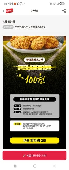 백원딜 BBQ 그릴 외 다양, 12피스, 3.5kg