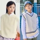 케이블 스웨터 베스트