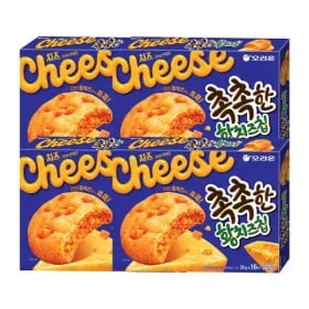 오리온 황치즈칩 320g x 4개