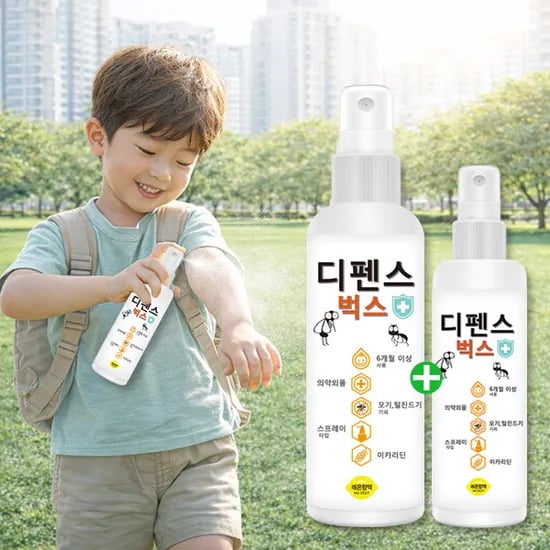 디펜스벅스 모기진드기 기피제 150ml+50ml 8,900원