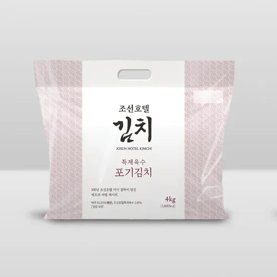 조선호텔 포기김치 4kg 28,980원