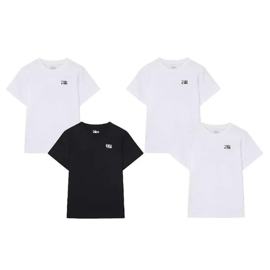 NBA 키즈 스몰로고 티셔츠 2장 세트 24960원 무배