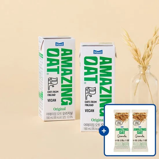 어메이징 오트 오리지널 190ml 24팩+그래놀라 2입 10,800원