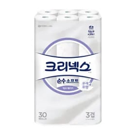 크리넥스 순수 에코패키지 27m 30롤