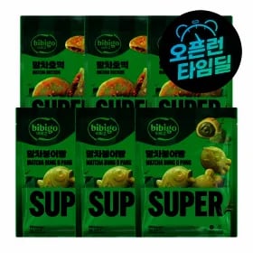 비비고 말차붕어빵 240g 3개 + 비비고 말차호떡 210g 3개