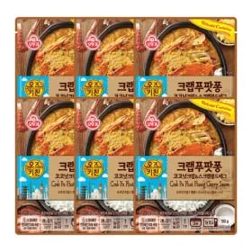 오즈키친 크랩푸팟퐁 180G X 6개 무배 8320원