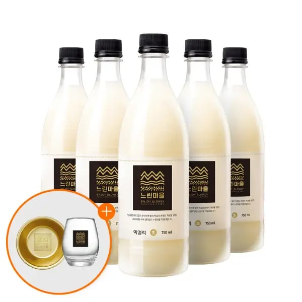 배상면주가 느린마을 막걸리 750ml 5개 12,430원