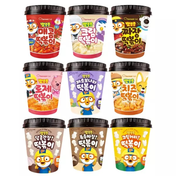 뽀로로 컵떡볶이 10개+삼각츄러스 6개입 18,620원