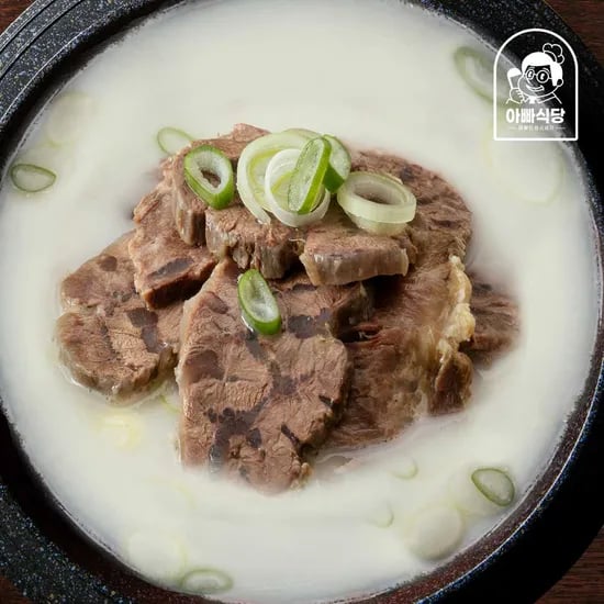 아빠식당 소고기설렁탕 500g 1팩 4,500원 무배