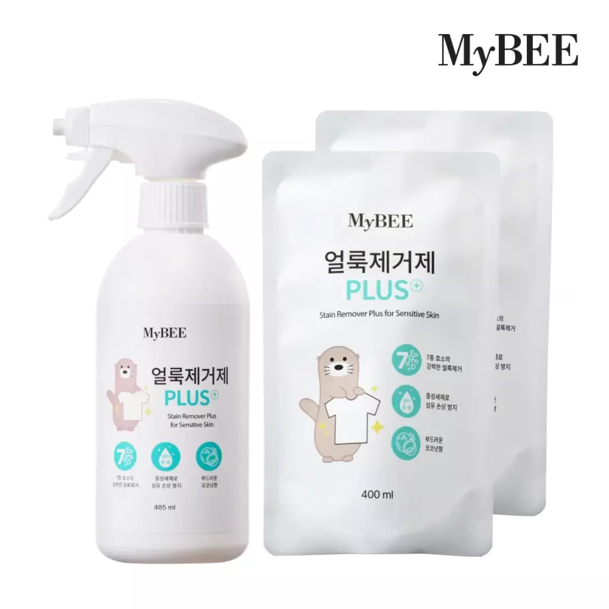 마이비 얼룩제거제 플러스 용기 1개+리필2개 17,340원
