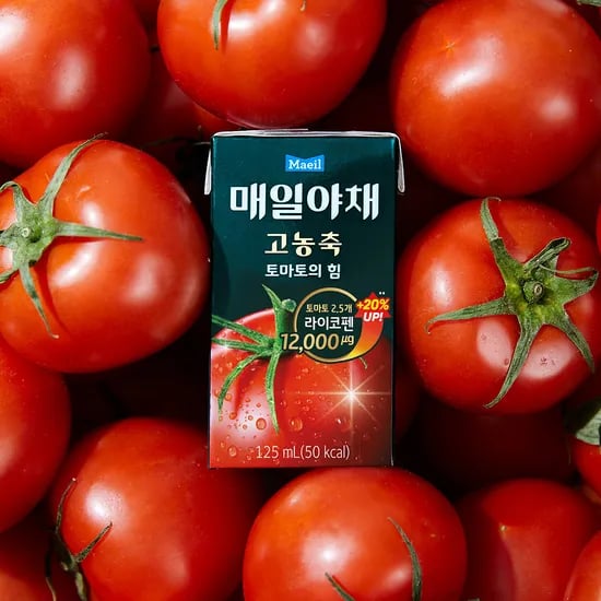 매일유업 매일야채 고농축 토마토의 힘 24개 14,900원 (+호박의 힘 4개 증정)
