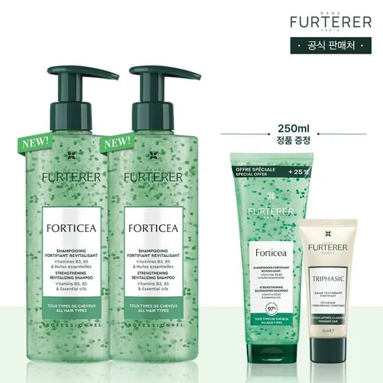 르네휘테르 포티샤샴푸 500ml×2개,+250ml_ 75,900원