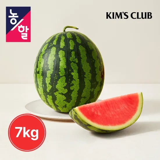 고당도 프리미엄 수박 7kg 내외 24,990원