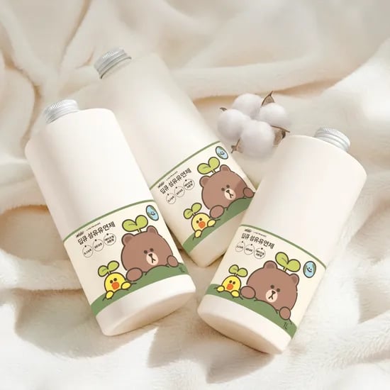 지앤티클린 라인프렌즈 섬유유연제 1L 3개 6,900원 네멤무료