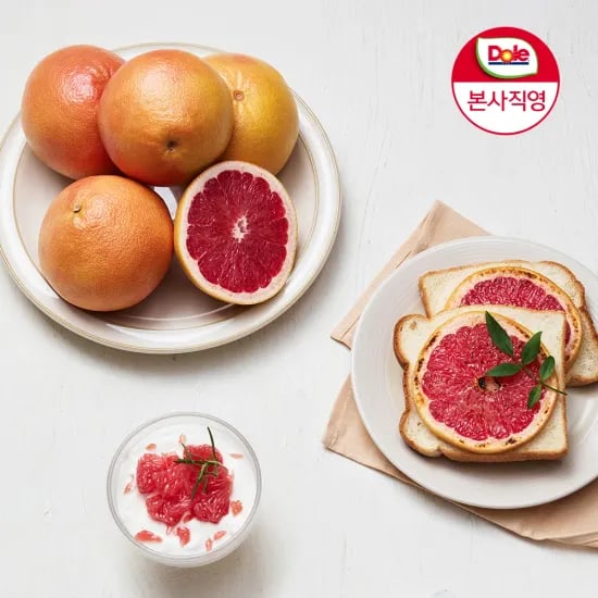 Dole 남아공 레드 자몽 3kg (7~11개) 무배 7520원
