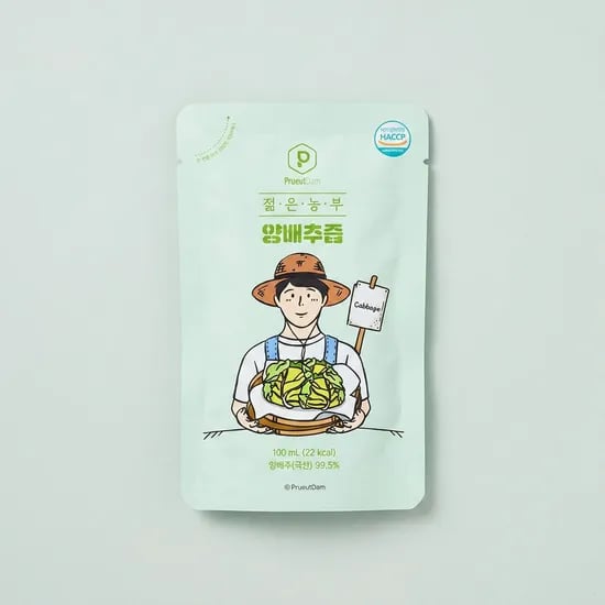 푸릇담 젊은농부 양배추즙, 100ml, 30팩 82%할인, 5,990원