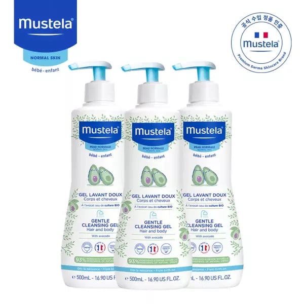 무스텔라 젠틀 클렌징 젤 500ml 3개 36,000원