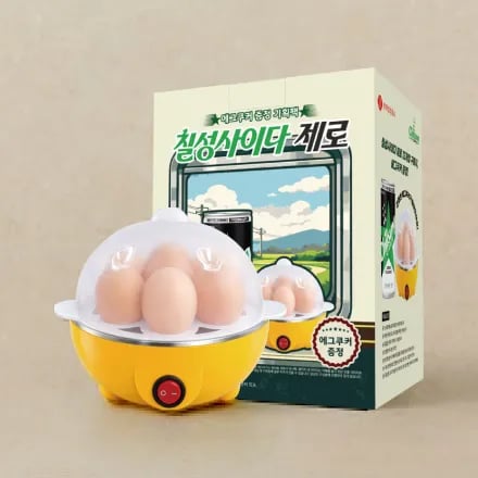 칠성사이다 제로 310ml*12입 +에그쿠커 (2묶음구매시) 7590원