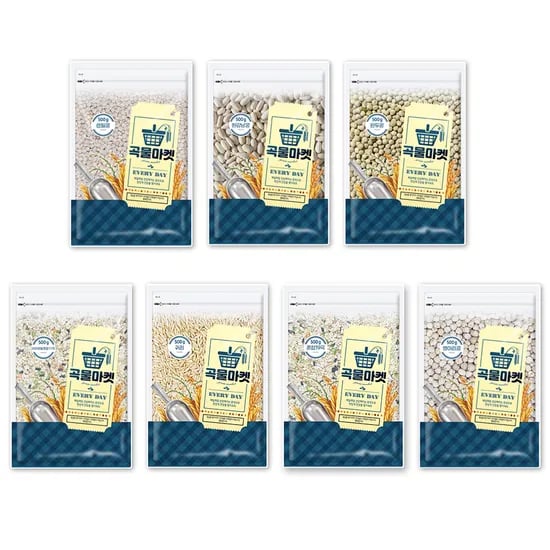 곡물마켓 귀리렌틸혼합17곡 외 6종 1,900원 무배