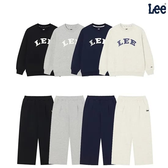 LEE키즈 아치로고 스웨트 셋업 59,250원