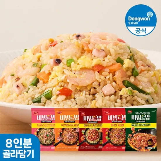 동원공식샵 양반 비빔드밥 420g 4봉(8개) 11,970원