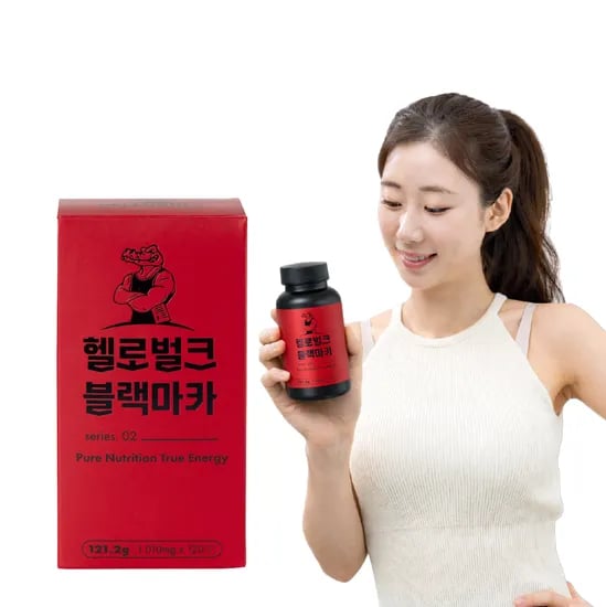 헬로벌크 블랙마카 페루산 120정, 1개