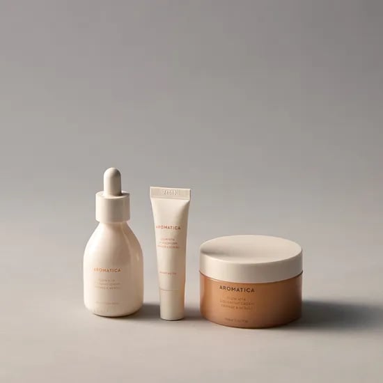 아로마티카 글로우 비타 굿나잇 크림 90G & 세럼 30ML & 립 볼류마이저 10G 3종 세트