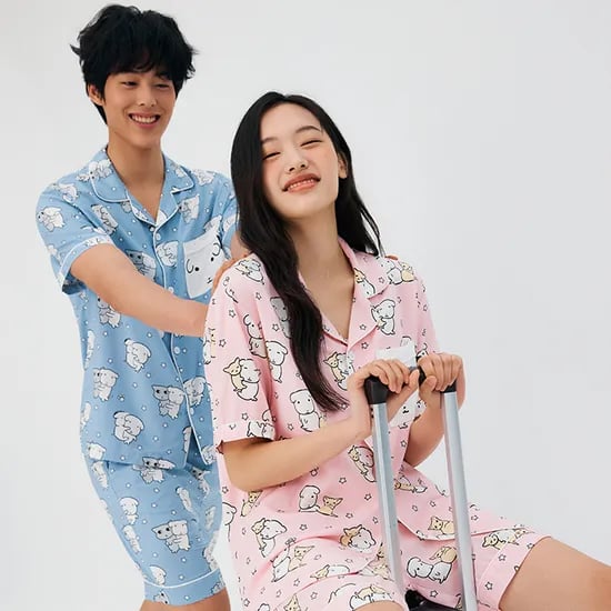 스파오 콜라보 반팔 파자마 모음 (가나디,산리오,먼작귀,망곰이,담곰이,리락쿠마,짱구,해리포터,몰티즈)