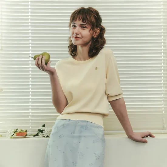 스무디 반팔 스웨터 SMOOTHIE SHORT SLEEVE SWEATER